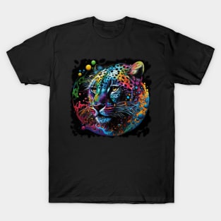 Painted leopard T-Shirt